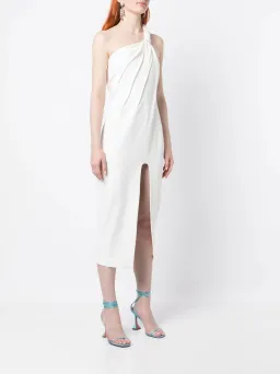 Rachel Gilbert Claudio Midi Dress Ivory Size AU 8 for rent on The Volte - image 2