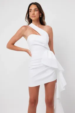 Elliatt Convergence Dress White Size 10 for rent on The Volte - image 1
