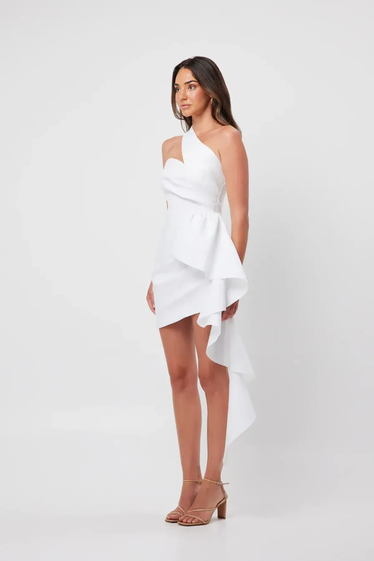 Elliatt Convergence Dress White Size 10 - Image 2