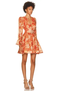 Zimmermann Kaleidoscope Mini Dress Amber Floral Size 1 / Au 10 for rent on The Volte - image 2