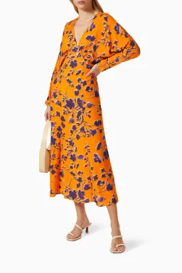 Never Fully Dressed Ruby Midi Dress Print Size 8 for rent on The Volte - image 3