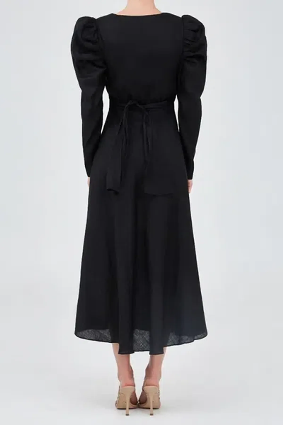 Keepsake the Label I Know Midi Dress Black Size 8 - Image 3