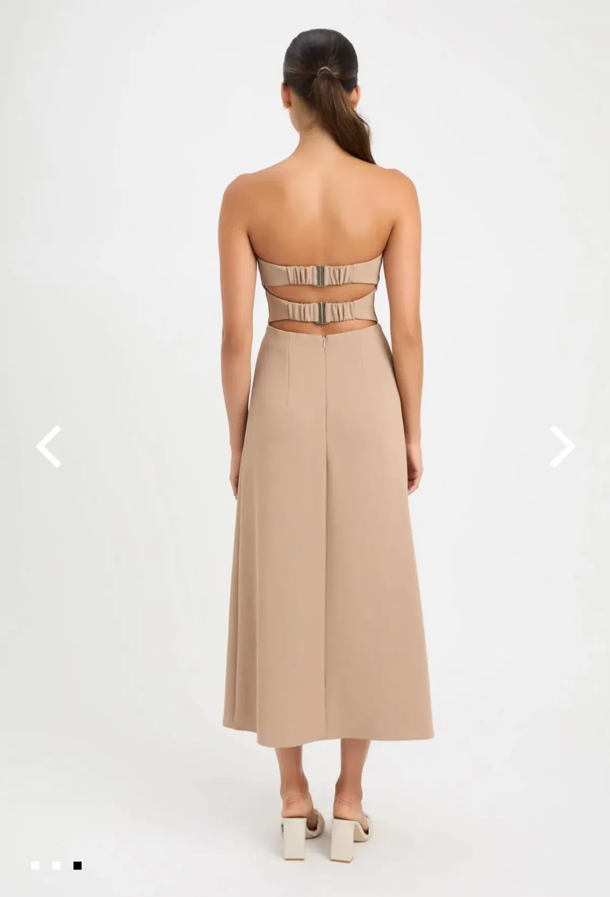 Kookai Alpha Strapless Dess Sirocco Size 6  - Image 3