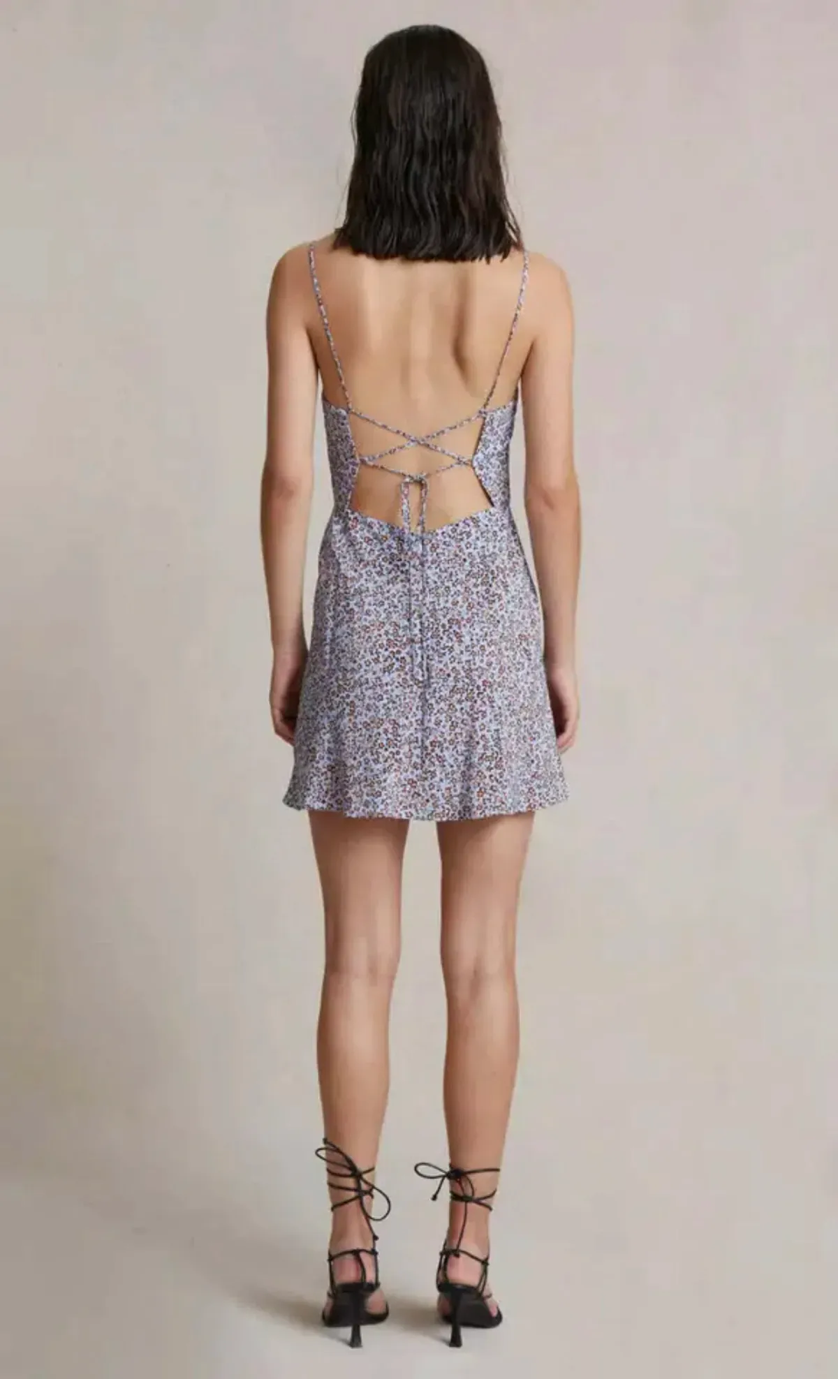 Bec & Bridge Wild Flower Mini Dress Print Size 12 - Image 3