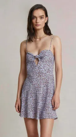 Bec & Bridge Wild Flower Mini Dress Print Size 12 for rent on The Volte - image 2