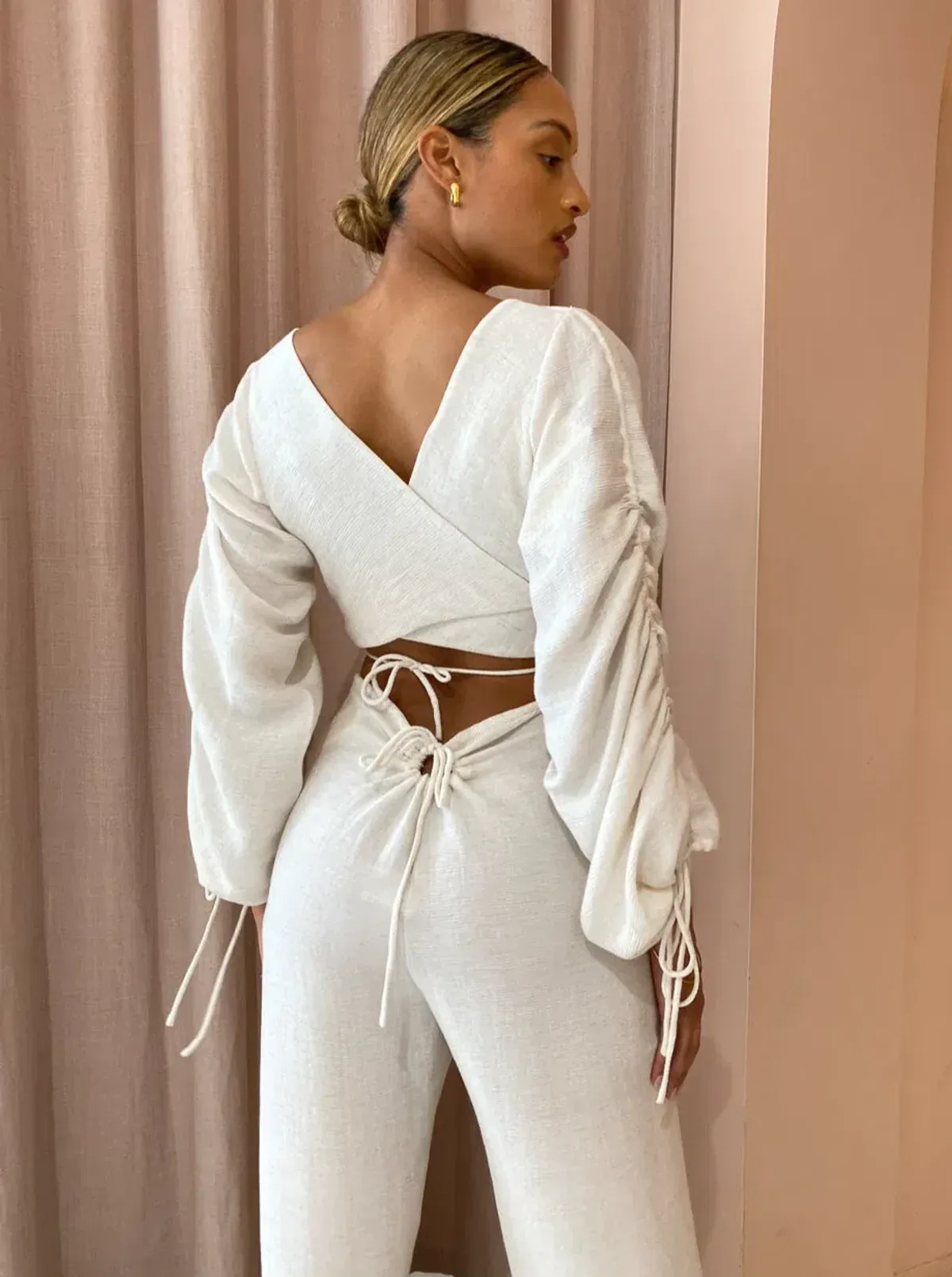 One Fell The Sky Crop in Natural Line Size 10 - Image 2