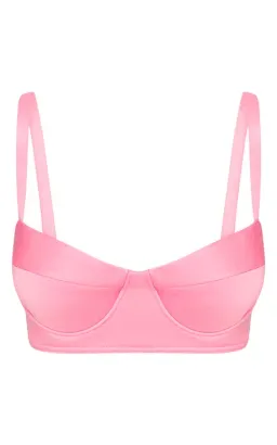 Alex Perry Dane Bra Top  & Spence Mini Skirt Set Pink Size 6 for rent on The Volte - image 2