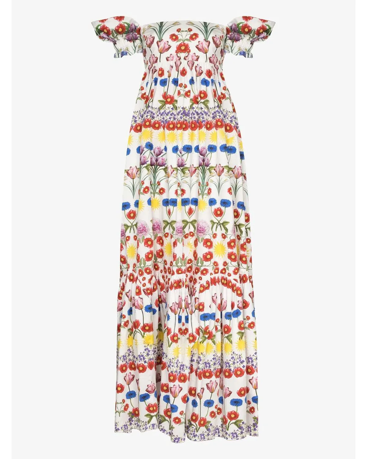 Borgo De Nor Antigone Dream On Cotton Maxi Dress Print Size 14 - Image 6