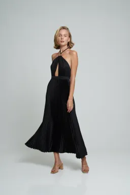 L'Idee Woman Reveil Gown Noir Size 10 for rent on The Volte - image 2