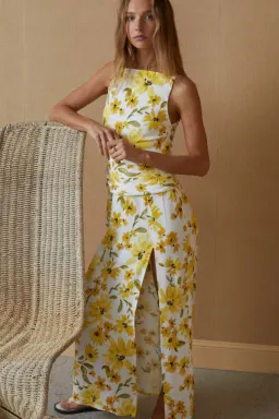 Bec & Bridge Daphne Maxi Dress Floral Size 8  for rent on The Volte - image 4