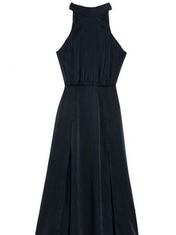 Zimmermann Sueded Picnic Dress Navy Size 8 for rent on The Volte - image 4