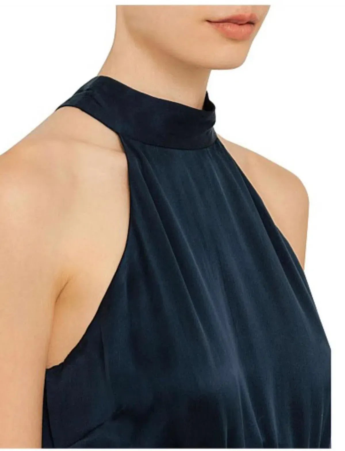 Zimmermann Sueded Picnic Dress Navy Size 8 - Image 2