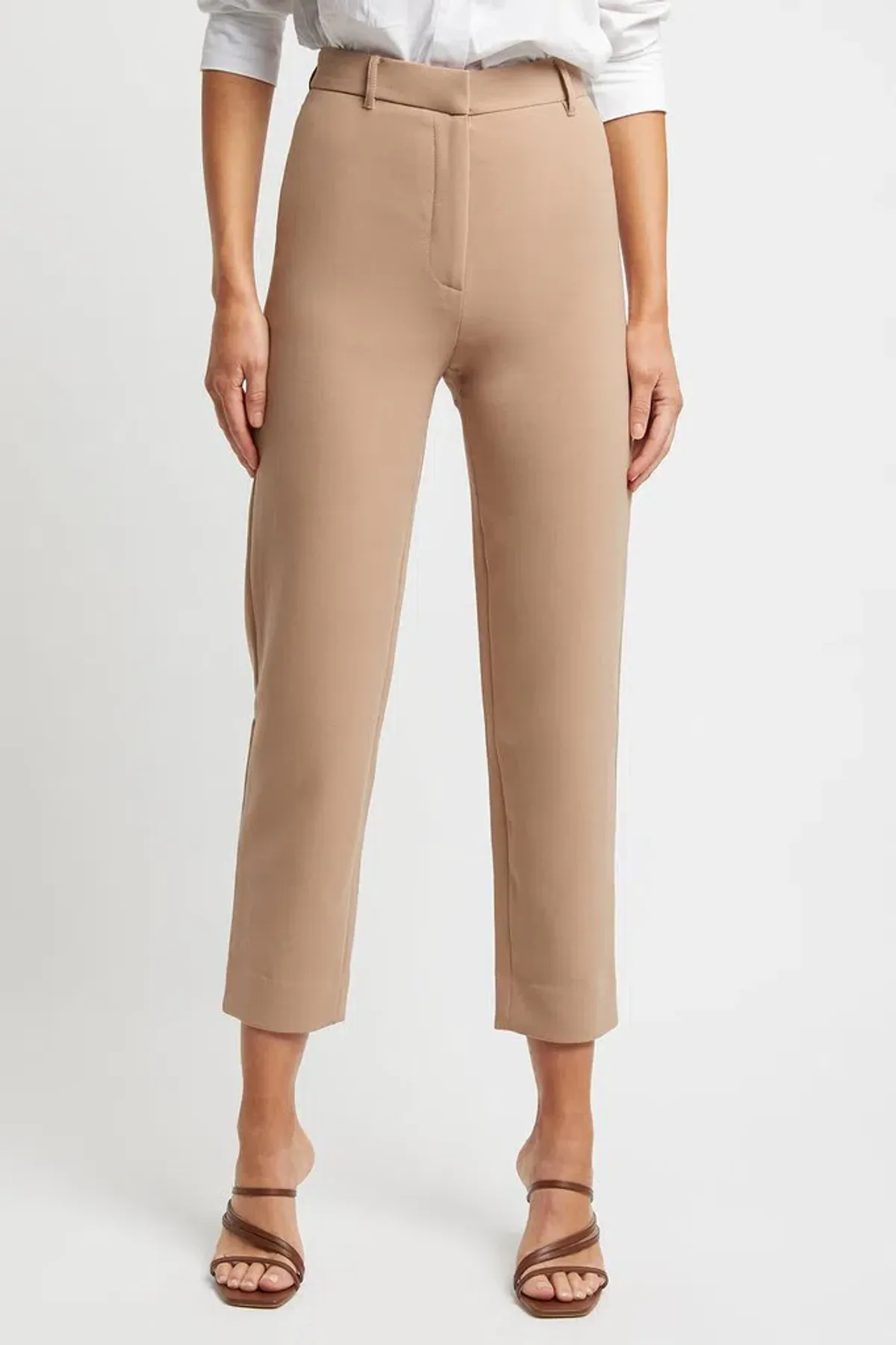 Kookai Audrey Pants in Cappuccino Size AU 12 - Image 2
