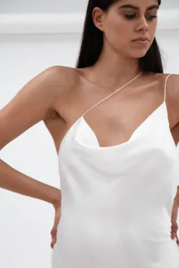 Natalie Rolt Avril Mini Dress White Size 8 for rent on The Volte - image 3