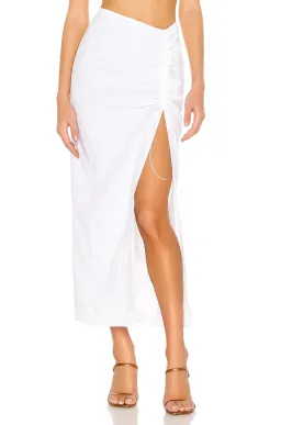 Natalie Rolt Bellini Crop Top Size 8 and Skirt Size 6 Set White for rent on The Volte - image 4