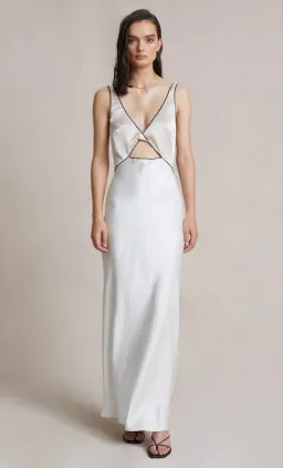 Bec & Bridge Sandy Maxi Dress Ivory Size 14 for rent on The Volte - image 1