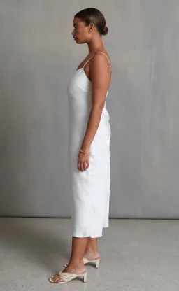 Bec & Bridge Classic Midi Dress White Size 12 for rent on The Volte - image 3