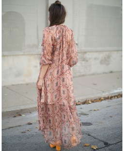 Zimmermann Empire Heiress Dress Ochre Konya Size 8 for rent on The Volte - image 6