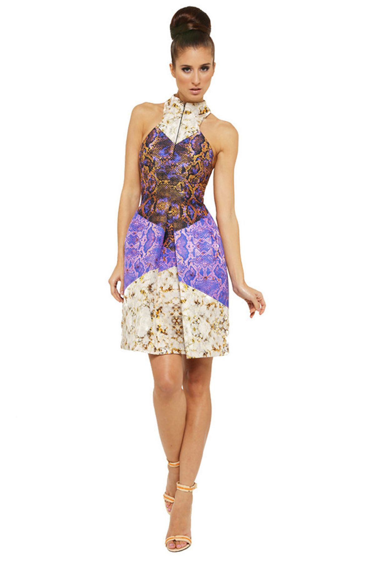 Josh Goot Racer Back Dress Size 6 - Image 3