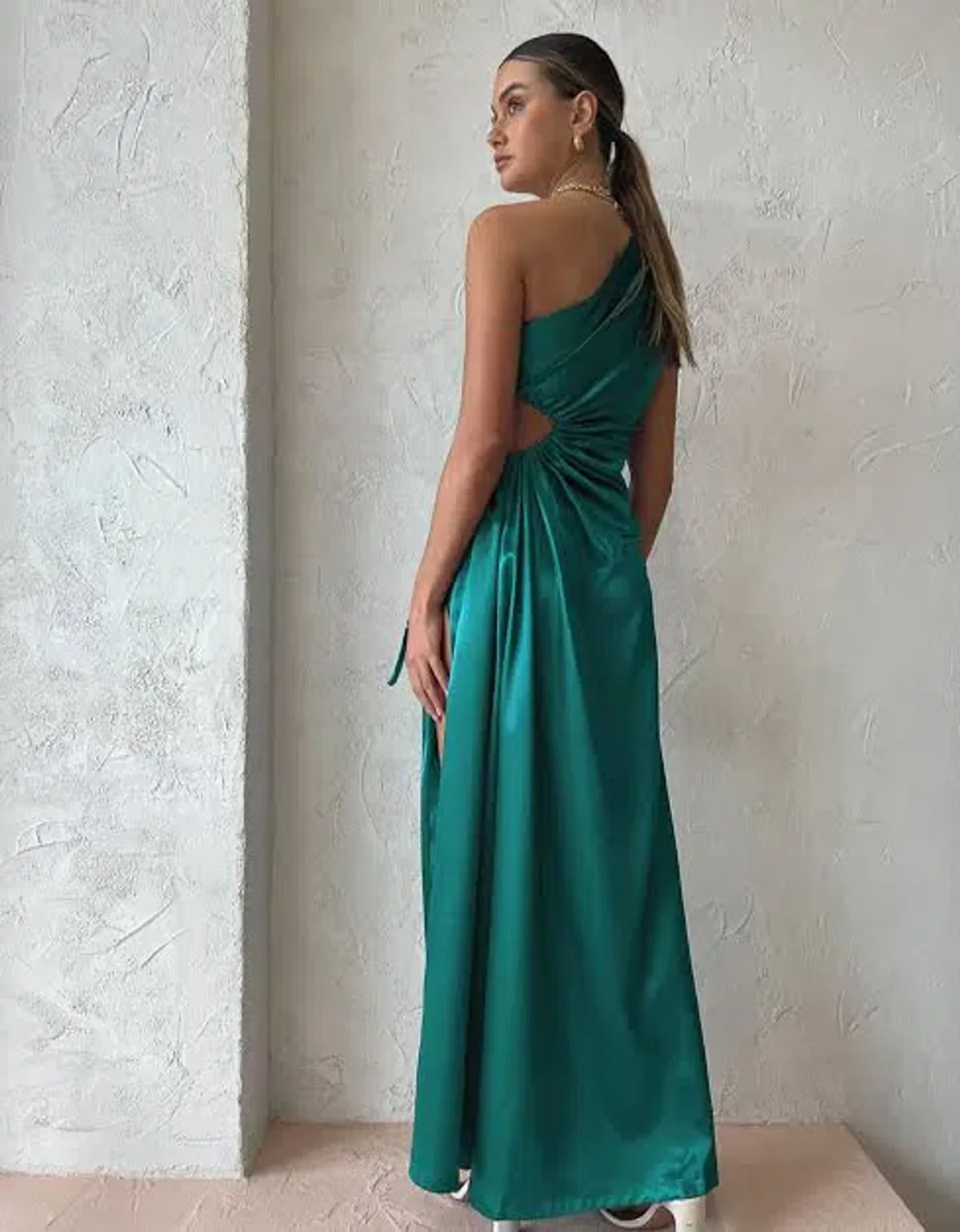 Sonya Moda Nour Maxi Dress Emerald Size 6 - Image 5