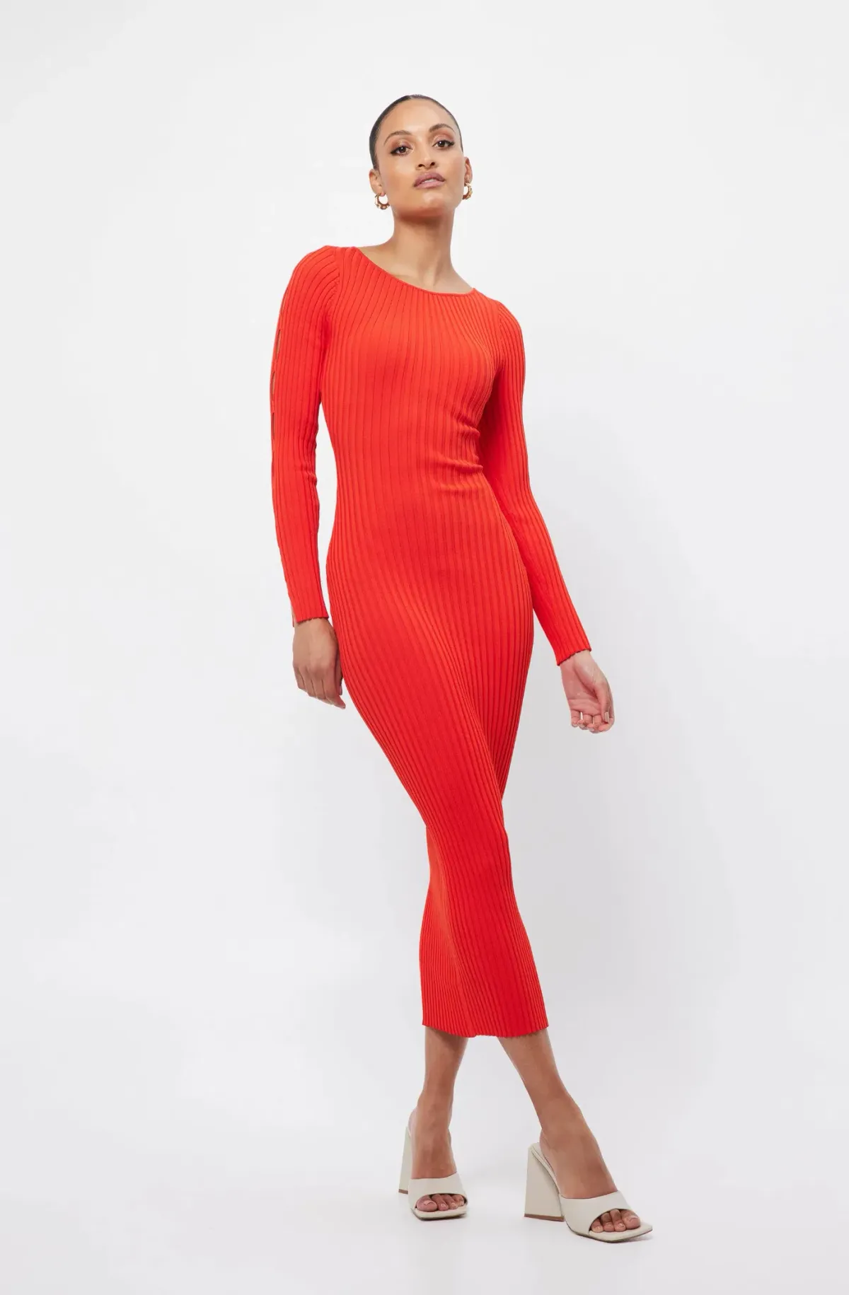 Mossman The Vivid Knit Dress Red Size 10 - Image 2