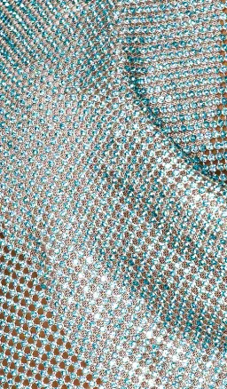 Poster Girl Lyla Crop Top in Cerulean Blue Crystal Size 8 for rent on The Volte - image 7