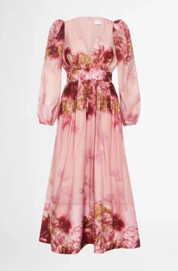 Sheike Swan Lake Dress Pink Floral Print Size 6 for rent on The Volte - image 5