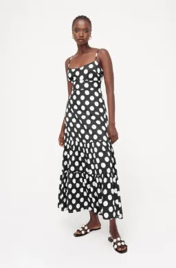 Sheike Misha Spot Dress Print Size 14  for rent on The Volte - image 1