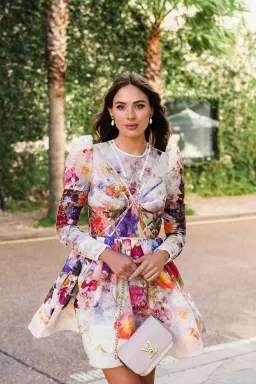 Zimmermann Prima Panelled Mini Dress Print Size 0 for rent on The Volte - image 3