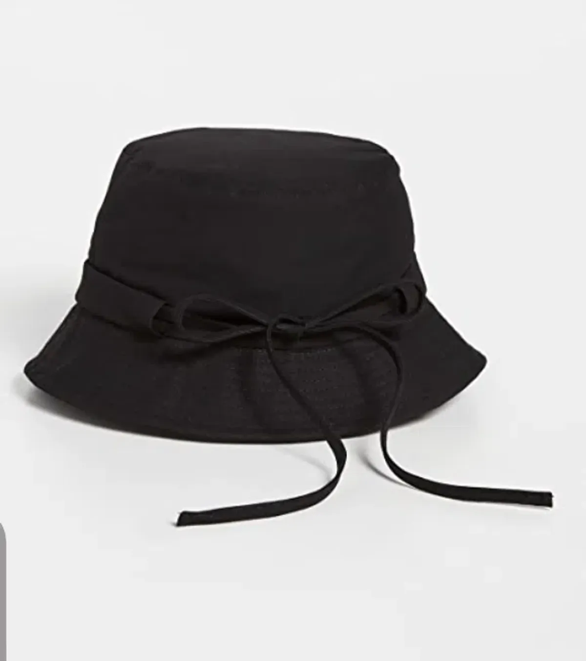 Jacquemus Le Bob Gadjo Bucket Hat Black Size 56" - Image 3