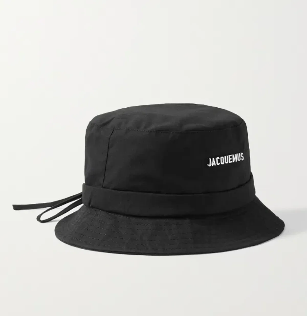 Jacquemus Le Bob Gadjo Bucket Hat Black Size 56" - Image 2