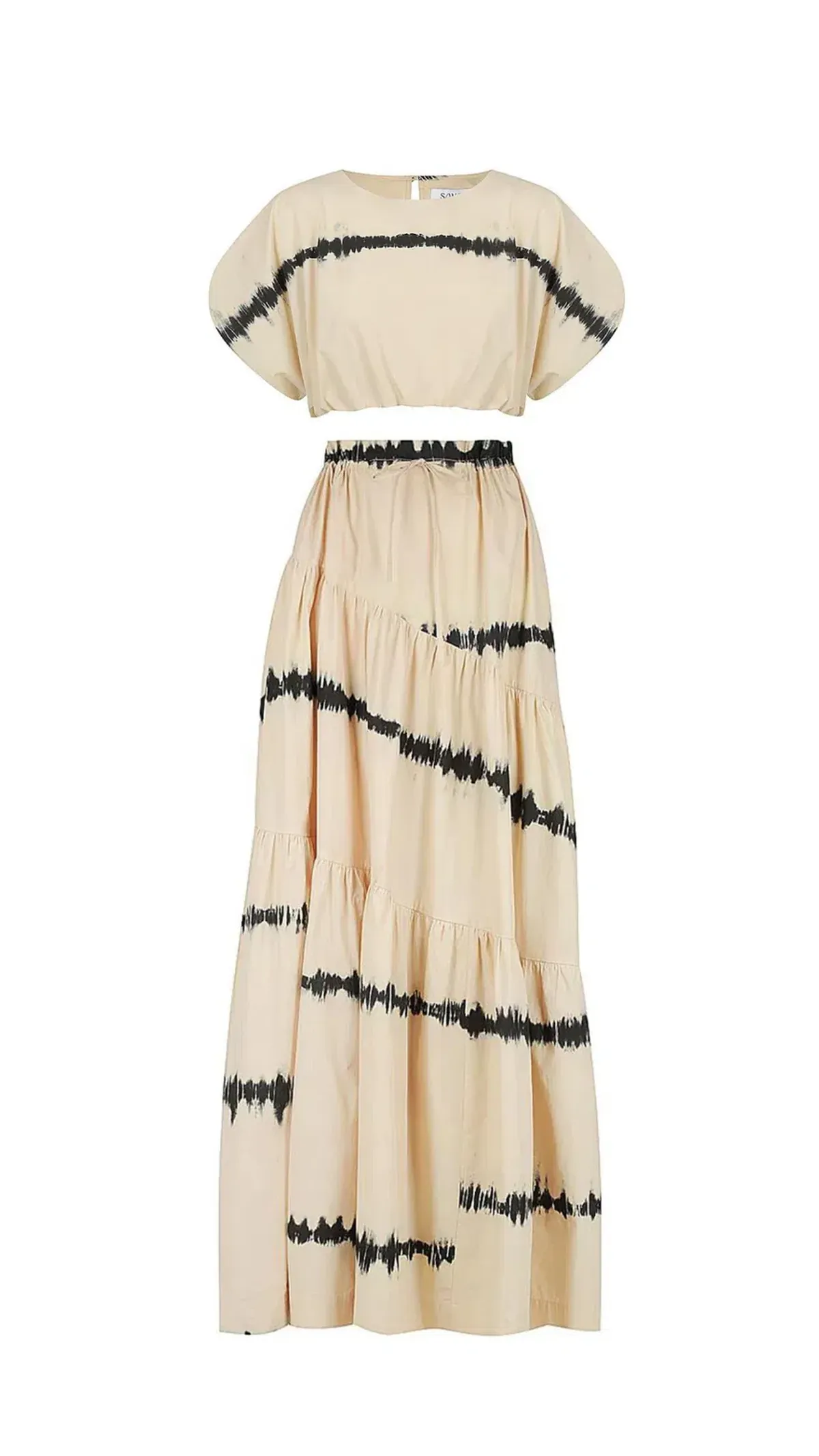 SWF Homecoming Abode Crop & Skirt Set Cream Size 12 - Image 4