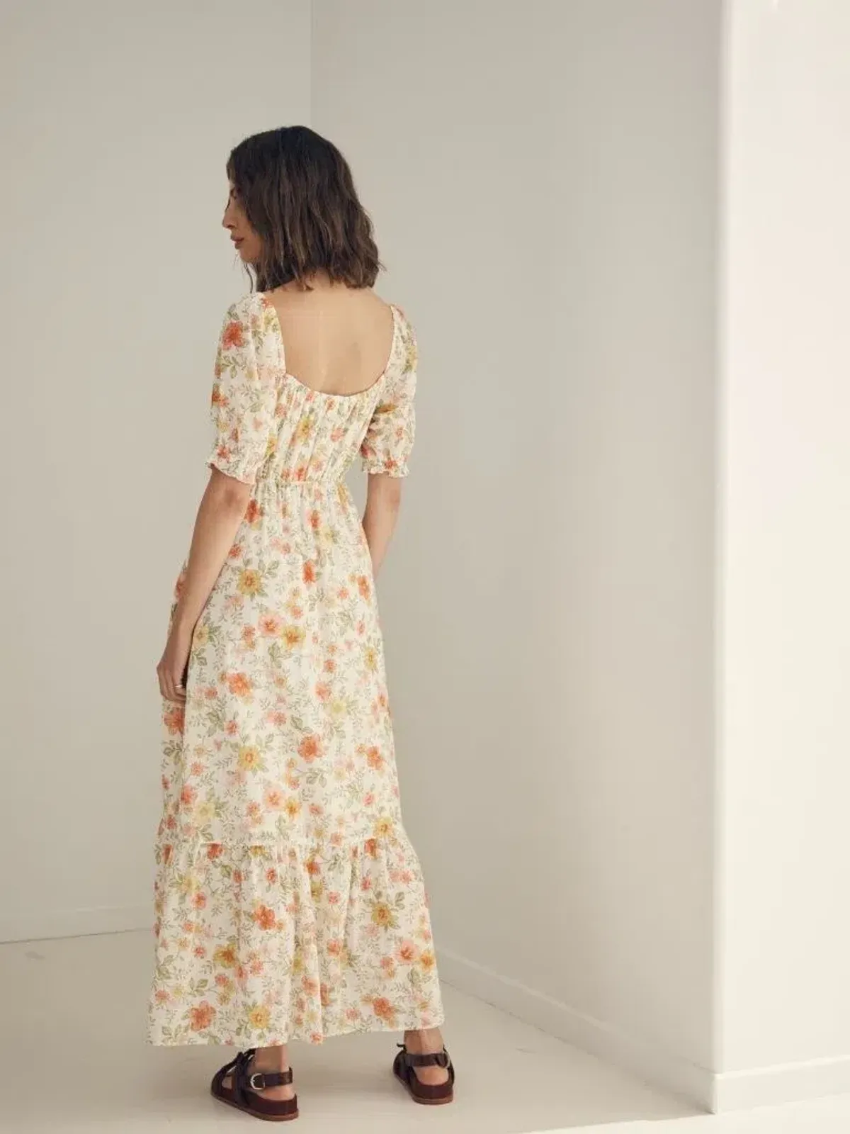 One Country Mouse Oakmeadow Jasmine Dress In Hibiscus Size 10 - Image 5