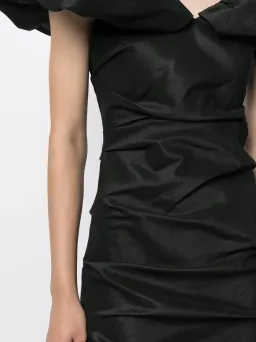 Rachel Gilbert Frey Gown Black Size AU 8  for rent on The Volte - image 4