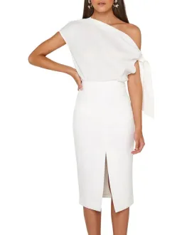 Mossman Take Back Time Skirt White Size 12 for rent on The Volte - image 3