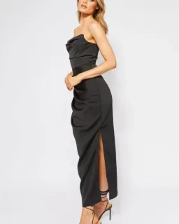 Bianca & Bridgett Evelyn Dress in Black Size 8 for rent on The Volte - image 2