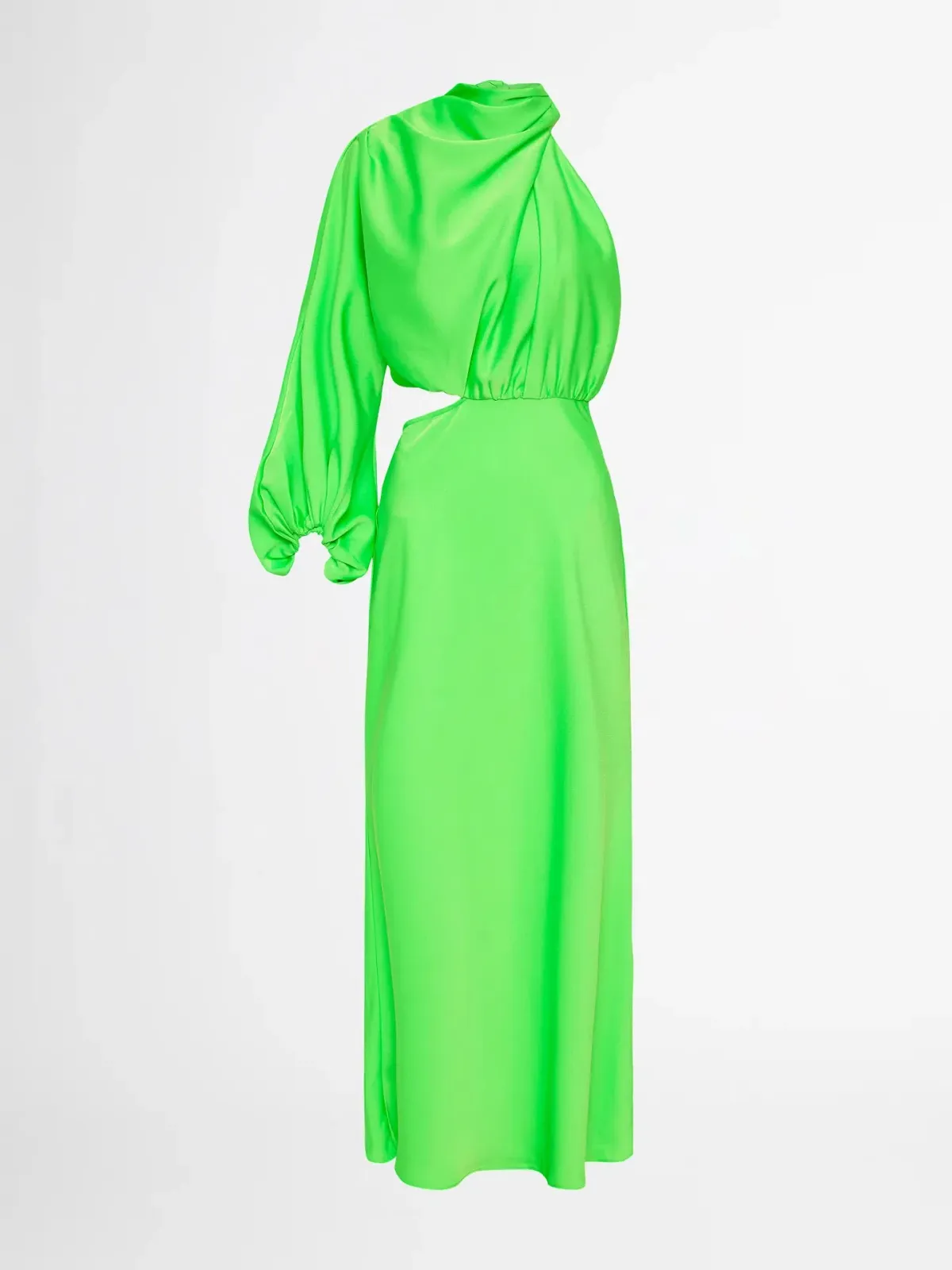 Sheike Olivia Maxi Dress Neon Green Size 8 - Image 4