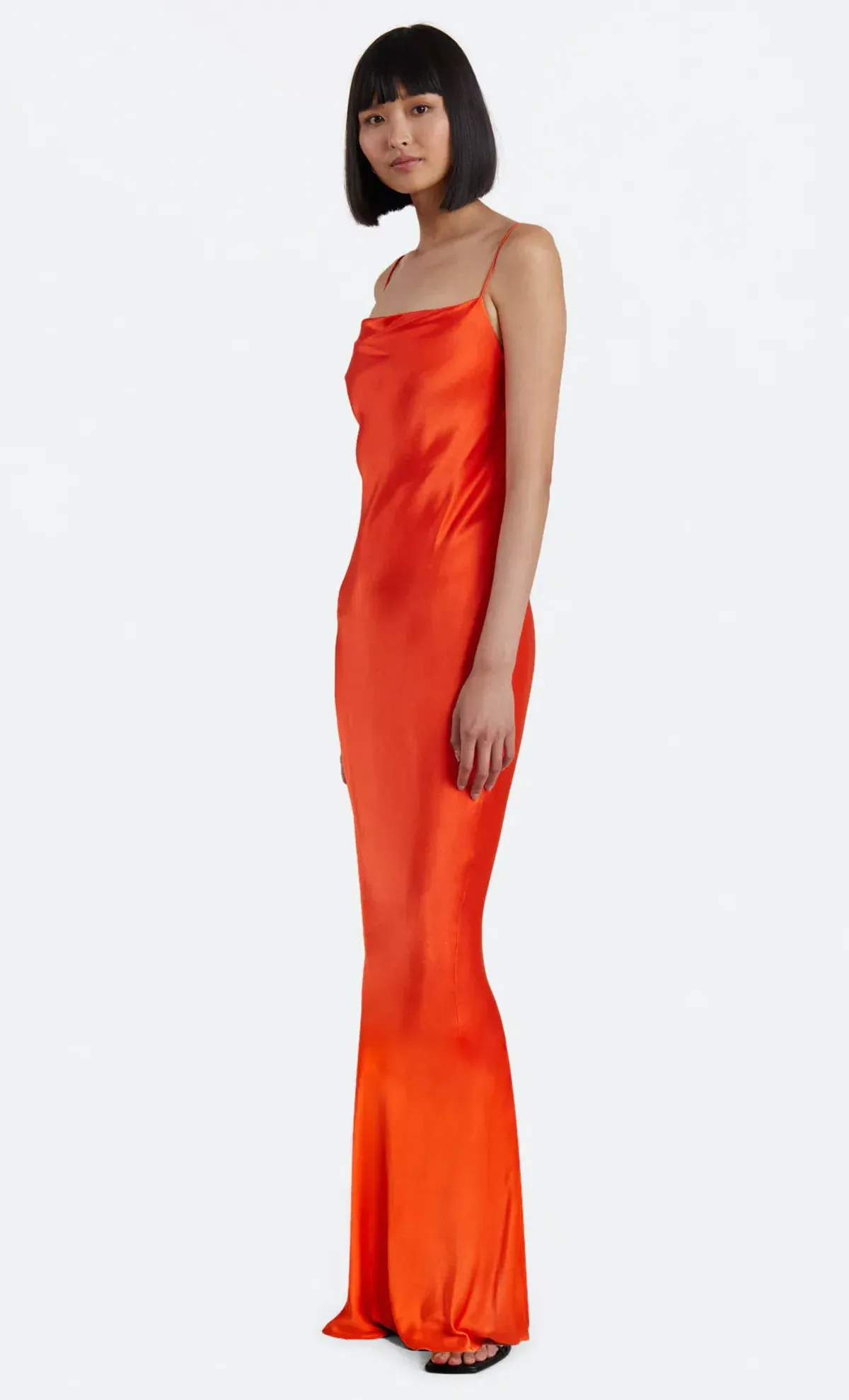 Bec & Bridge Lorelai Tie Maxi Dress Orange Size 8 - Image 2