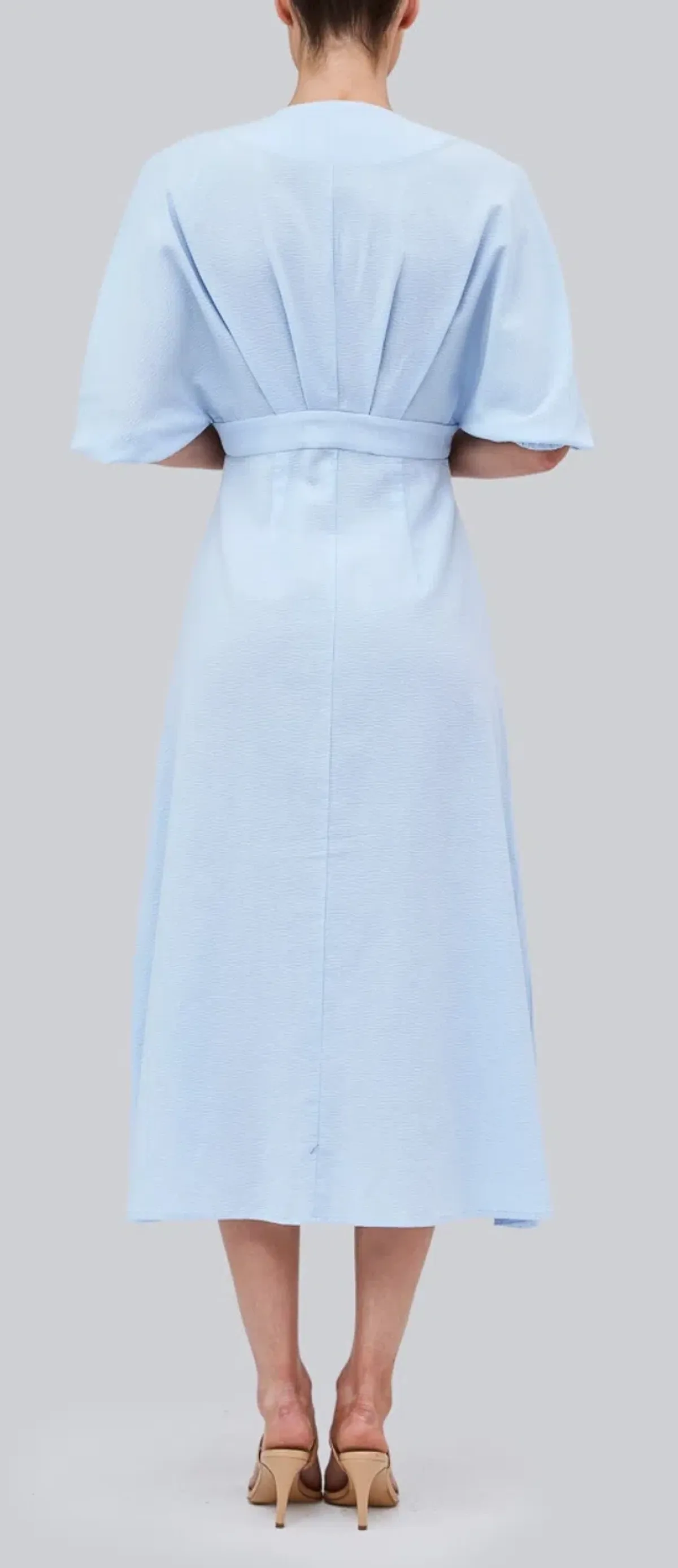 The Fifth Riley Midi Dress in Sky Blue Size 10 - Image 2
