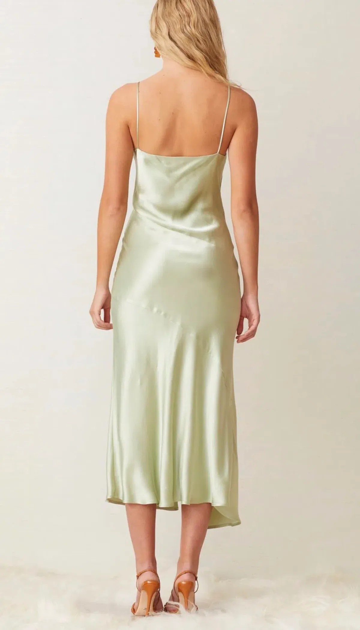 Bec & Bridge Crest Midi Dress Green Size 10 - Image 4