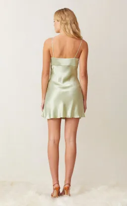 Bec & Bridge Crest Mini Dress Green Size 6 for rent on The Volte - image 4