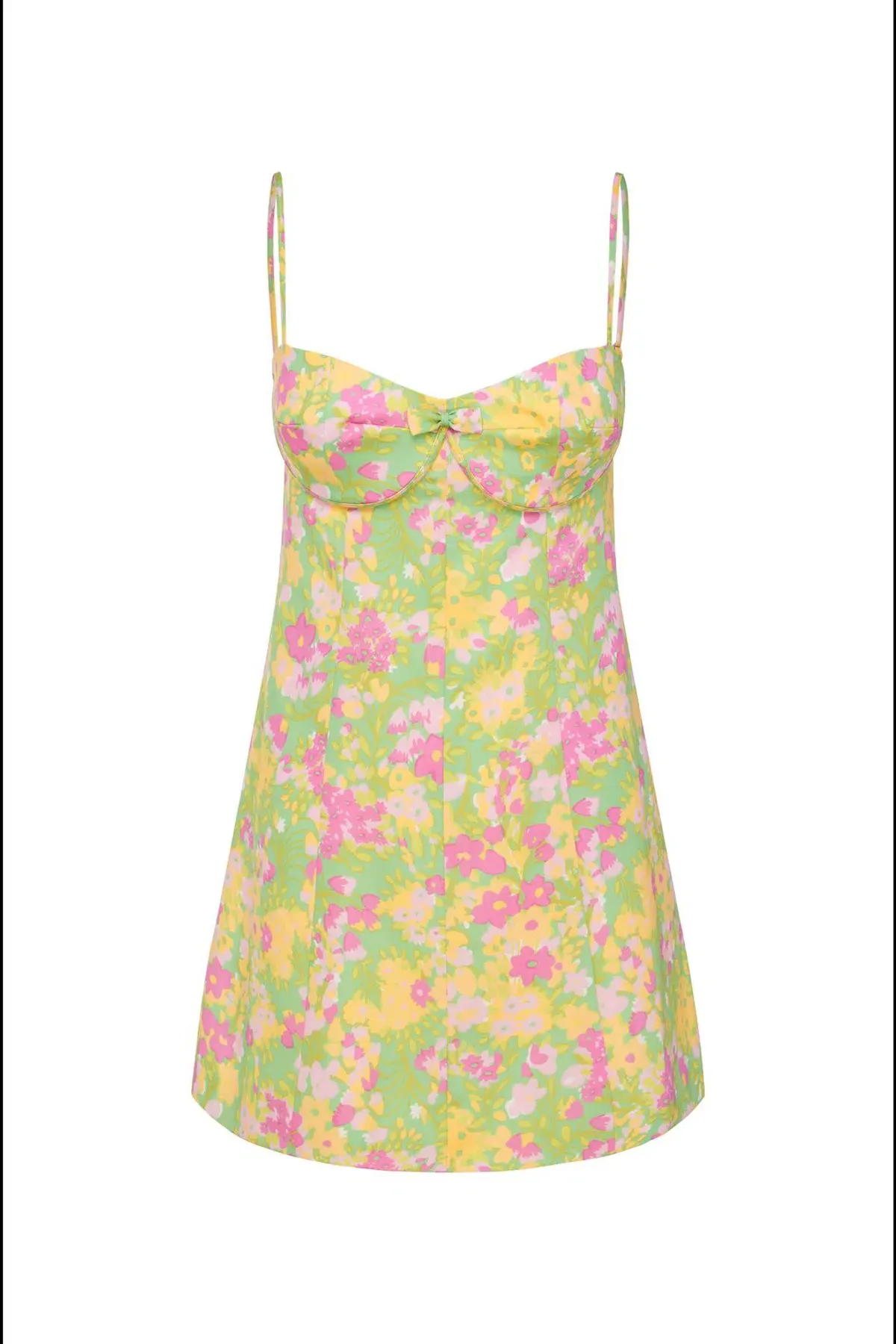 With Jean Dolce Dress in Honey Suckle Print Size 8  - Image 4