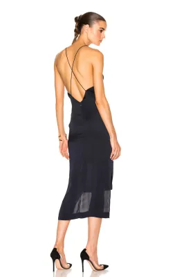 Dion Lee Fine Line Dress Black Size 12 for rent on The Volte - image 4