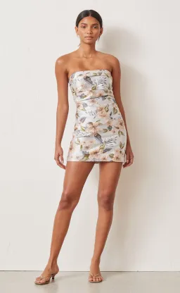 Bec & Bridge Fleurette Jacquard Mini Dress Print Size 10 for rent on The Volte - image 1