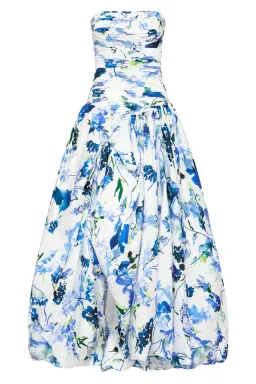 AJE Violette Bubble Hem Maxi Dress Lavenders of Provence Size 8 for rent on The Volte - image 9