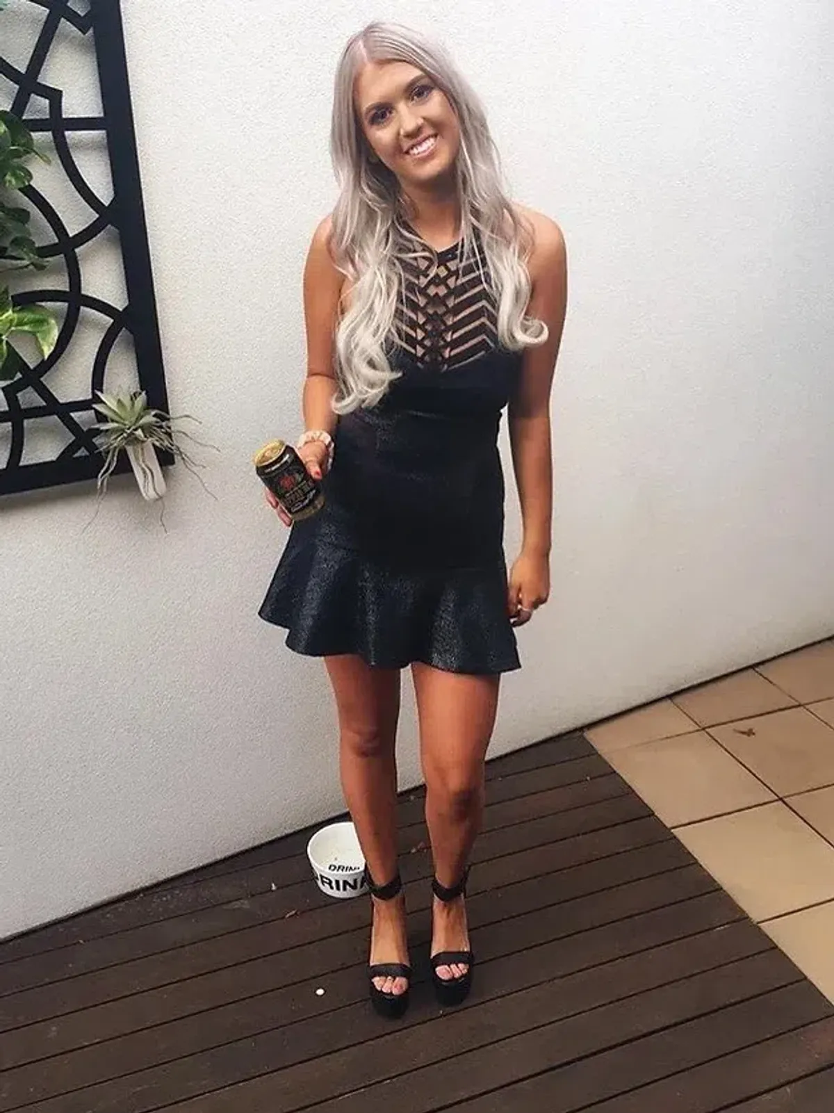 Manning Cartell Siamese Twins Mini Dress Black Size 10 - Image 3