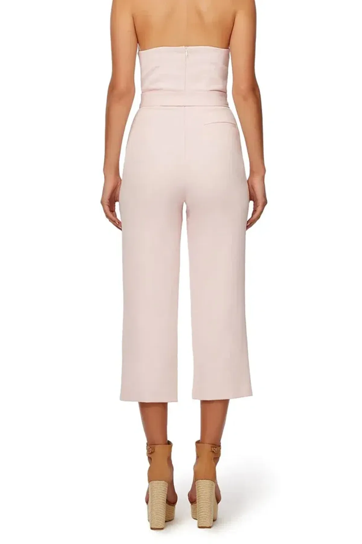Kookai Oyster Jumpsuit Pink Size 6 - Image 2