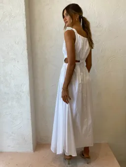 Camilla and Marc Coppola Dress White Size 8 for rent on The Volte - image 6