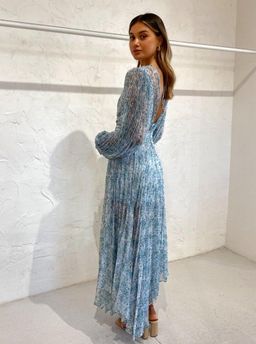 Acler Astone Dress In Blue Fields Size 8 for rent on The Volte - image 3