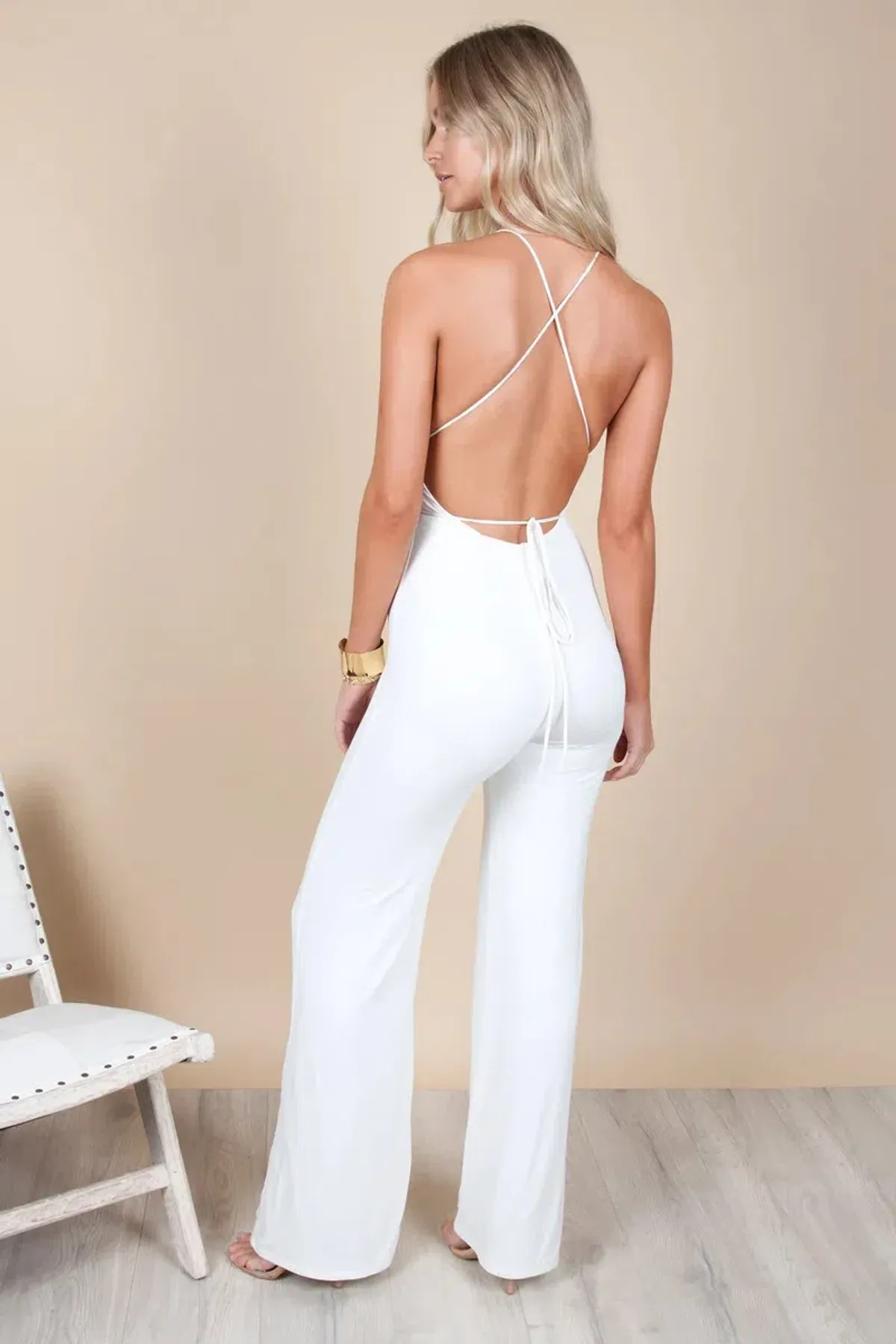 Zachary Morrison Jumpsuit White Size XS/ Au 6 - Image 2
